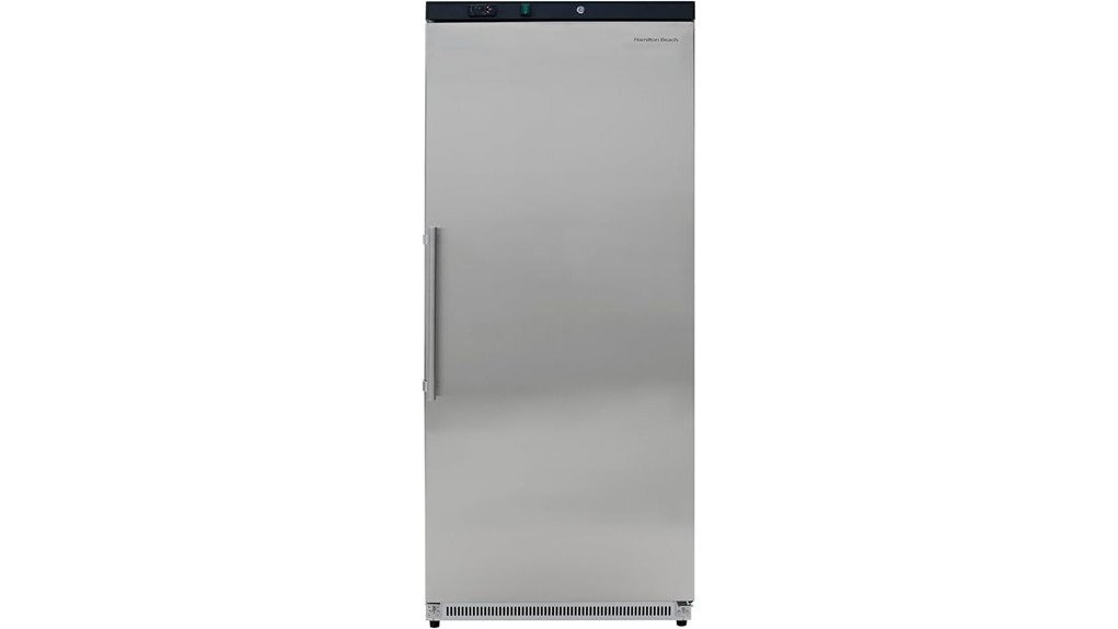 spacious and efficient freezer