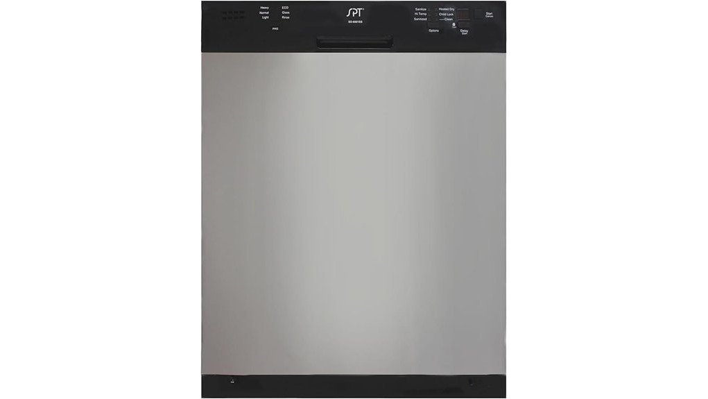 spt sd 6501ss dishwasher review