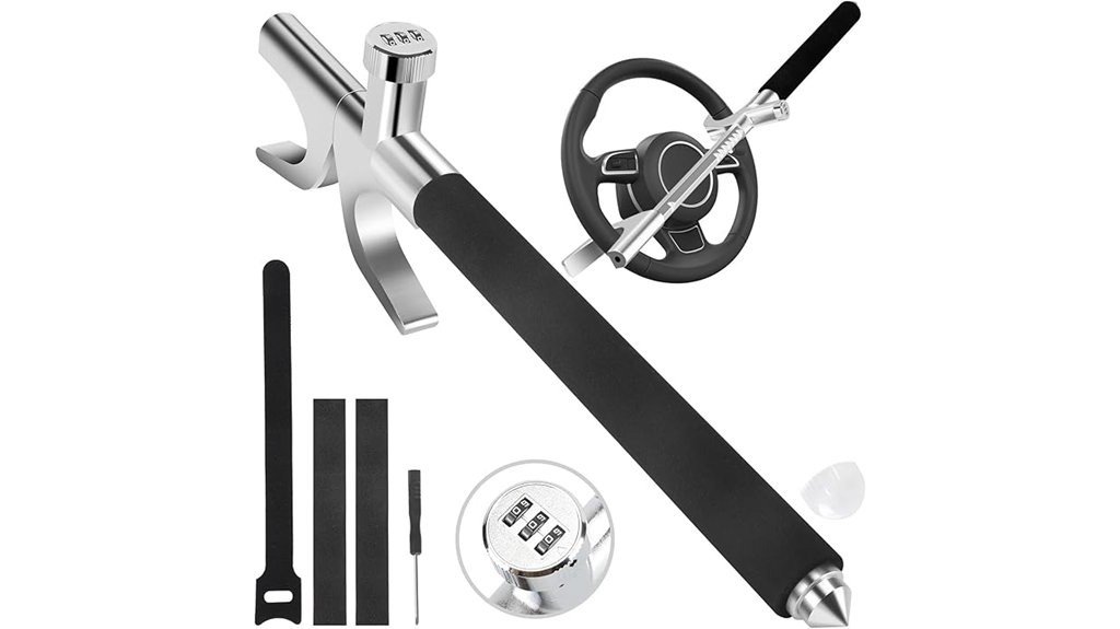 steering wheel security tool