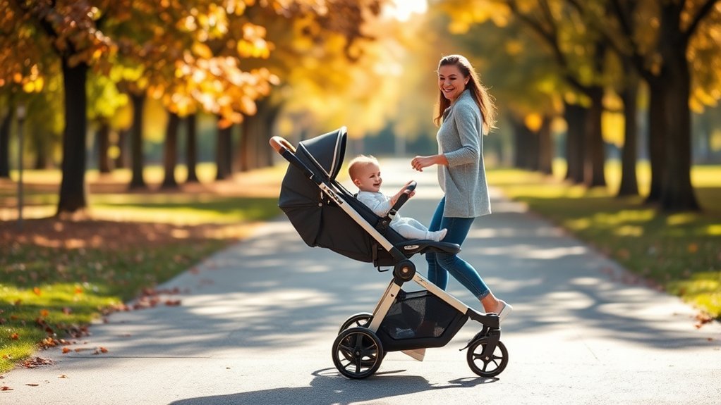 stroller advice for tall parents