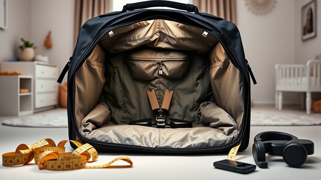 stroller bag size information