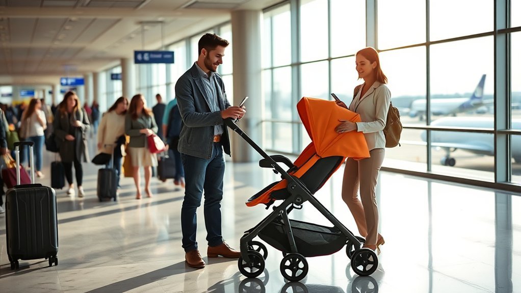 stroller baggage check guide