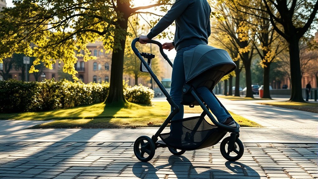 stroller balance and stability