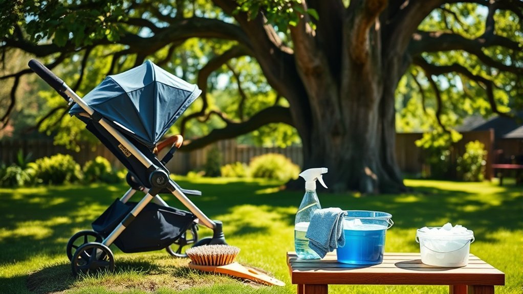 stroller cleaning made simple
