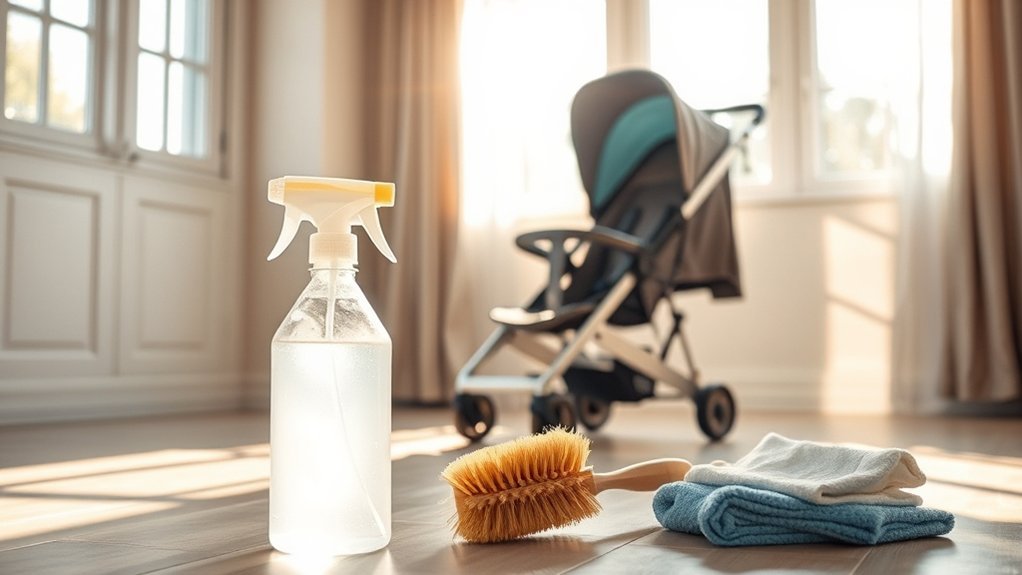 stroller cleaning preparation essentials