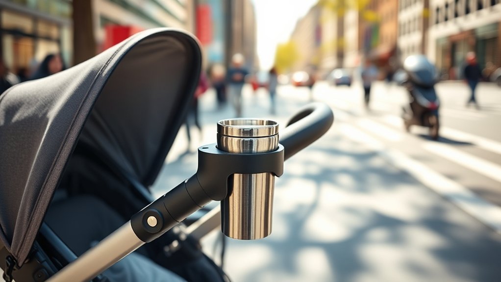 stroller cup holder options