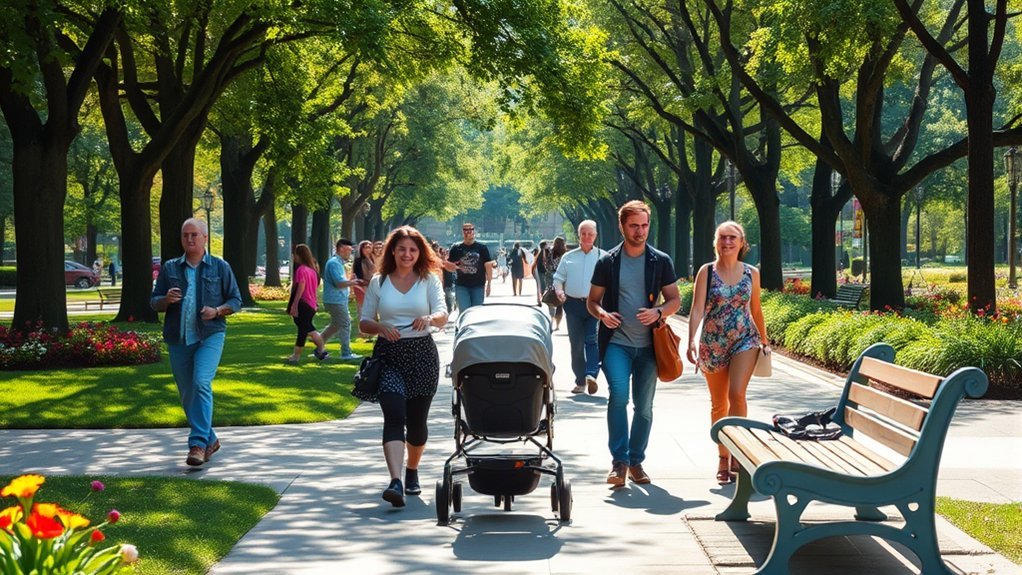 stroller etiquette and communication