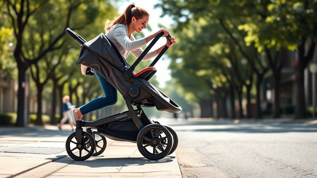 stroller features for safety
