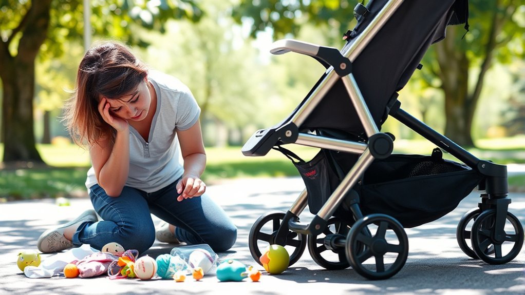 stroller folding issue solutions