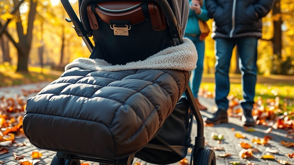 stroller footmuff safety tips