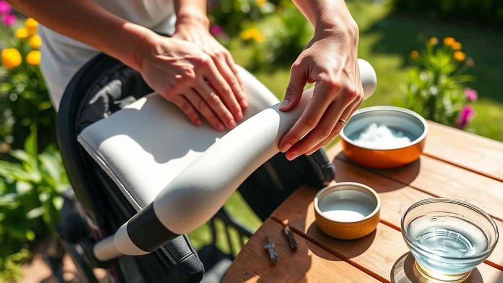 stroller handlebar foam replacement