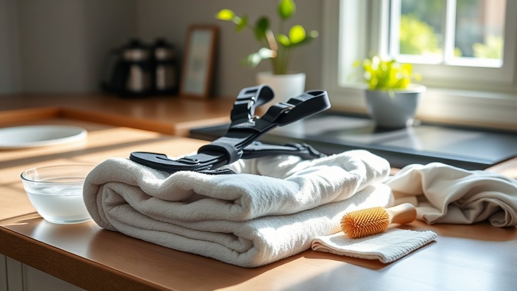 stroller harness cleaning guide