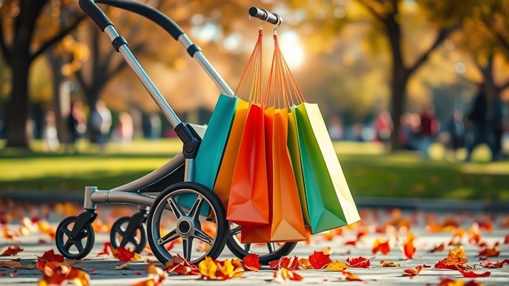 stroller hooks safety tips