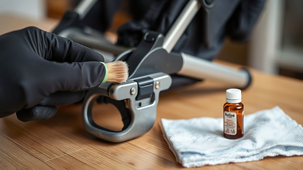 stroller latch maintenance guide