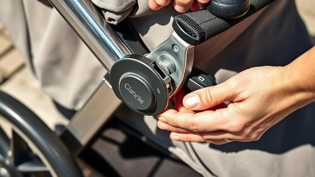 stroller latch troubleshooting guide
