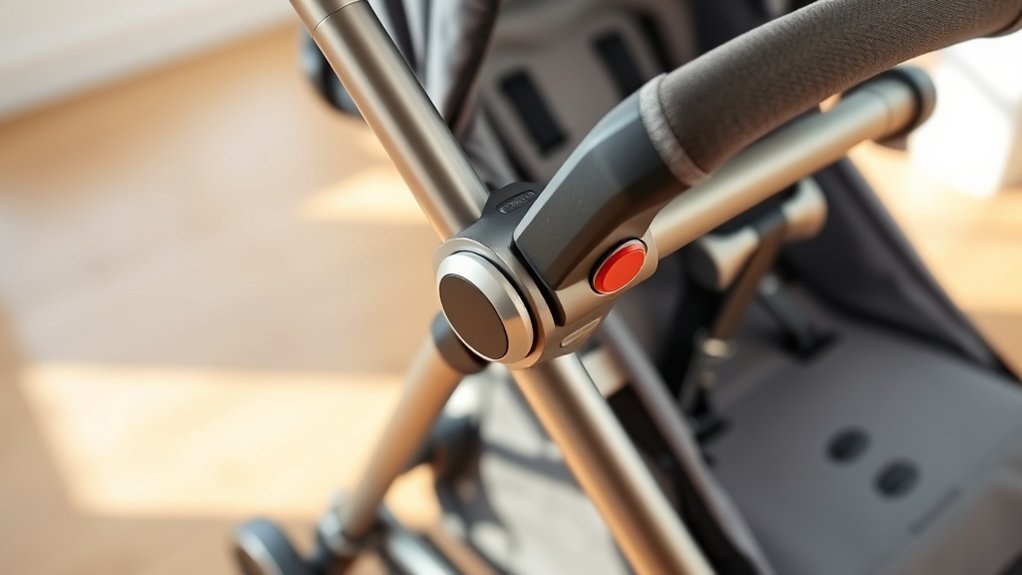 stroller locking mechanism maintenance