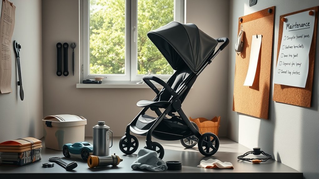 stroller maintenance ensures safety