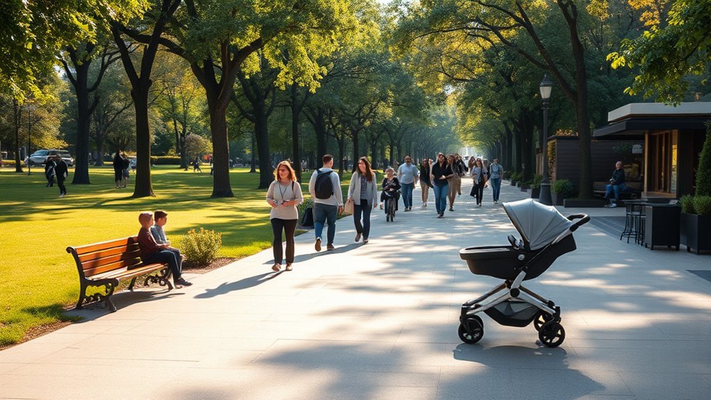 stroller manners in public