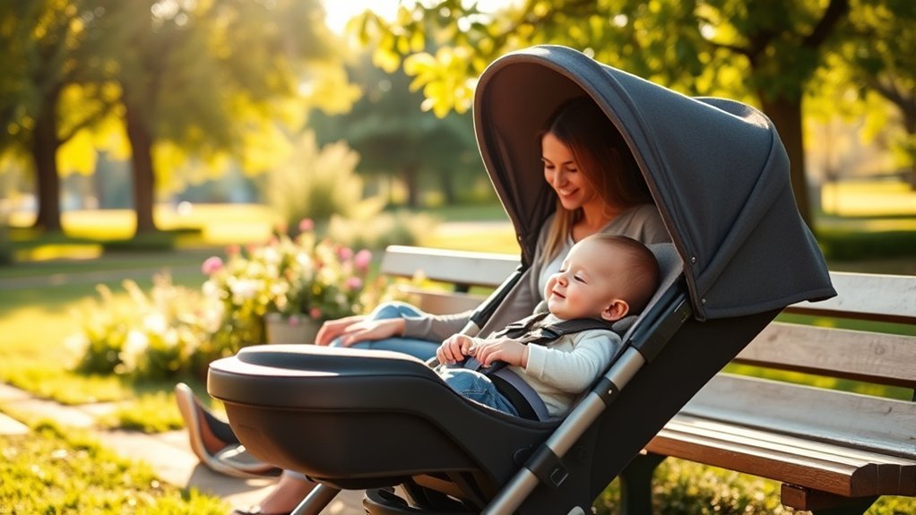 stroller nap safety guidelines