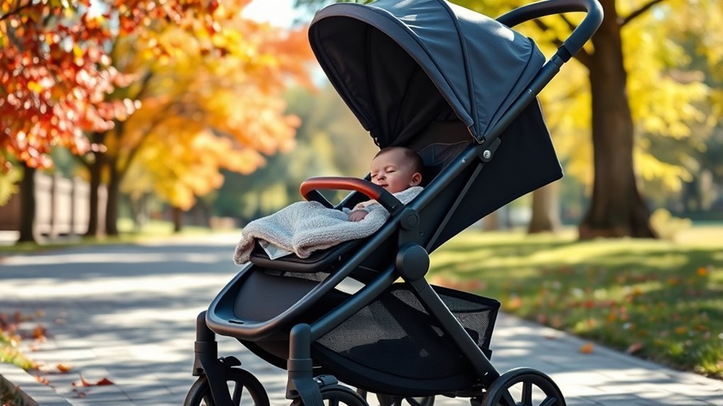stroller nap safety tips