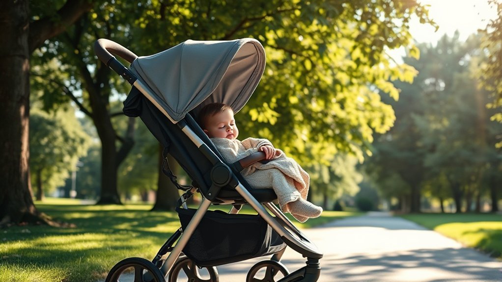 stroller nap safety tips