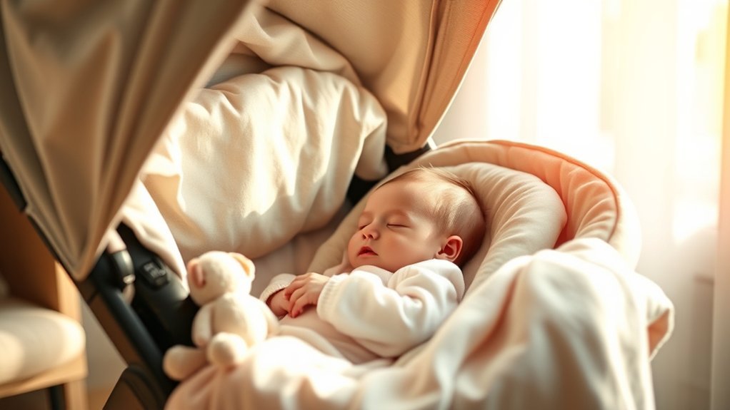 stroller naps for development