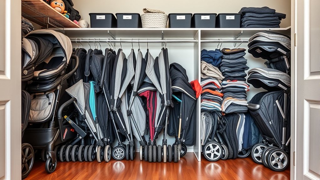 stroller organization and tips