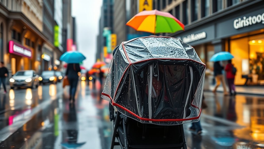 stroller rain cover benefits