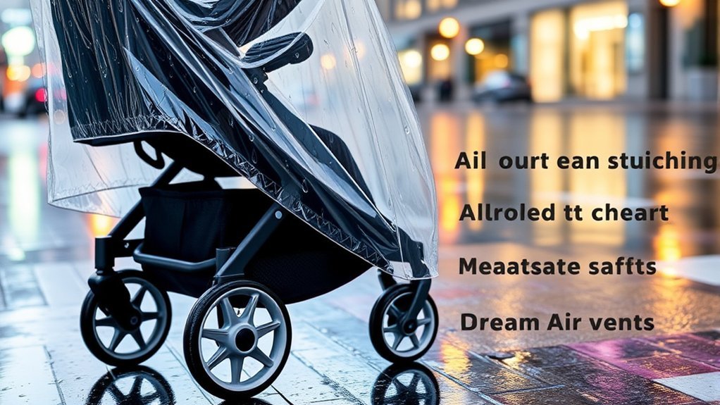 stroller rain cover essentials