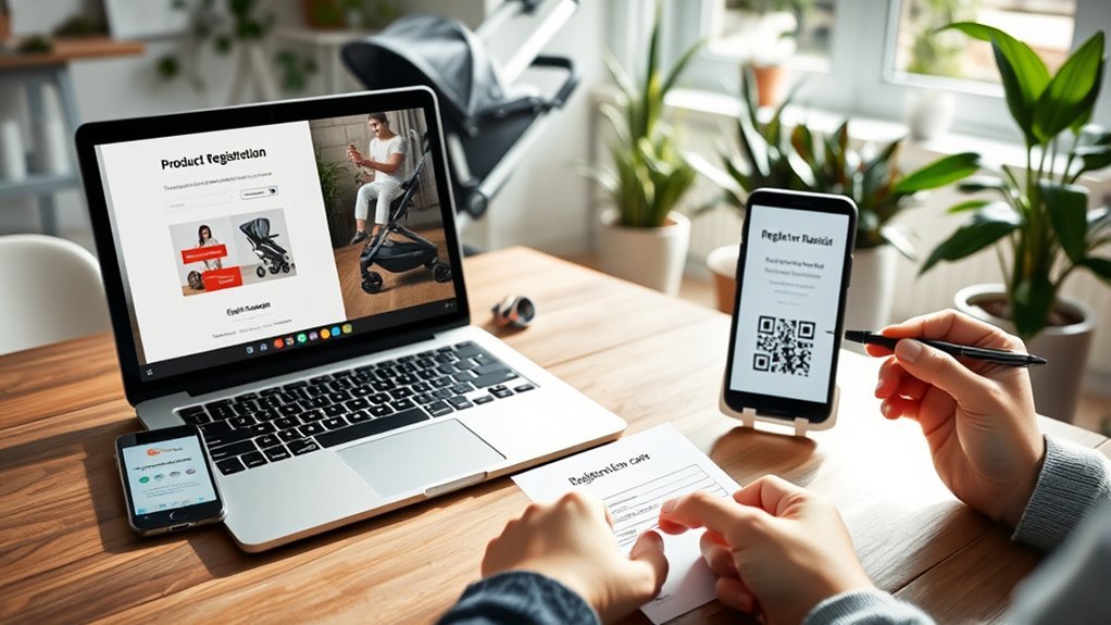 stroller registration ensures safety