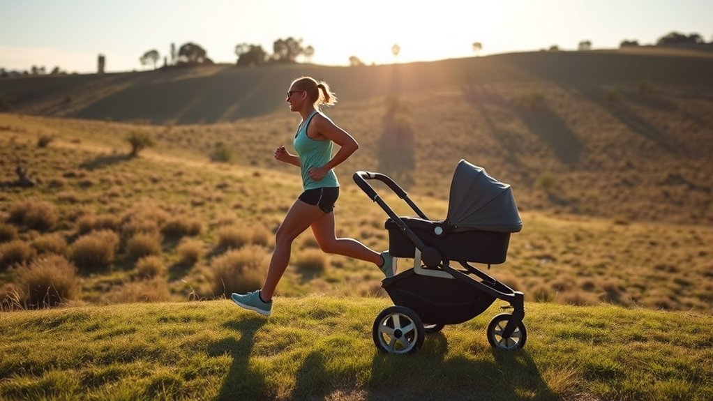 stroller safety during hill runs
