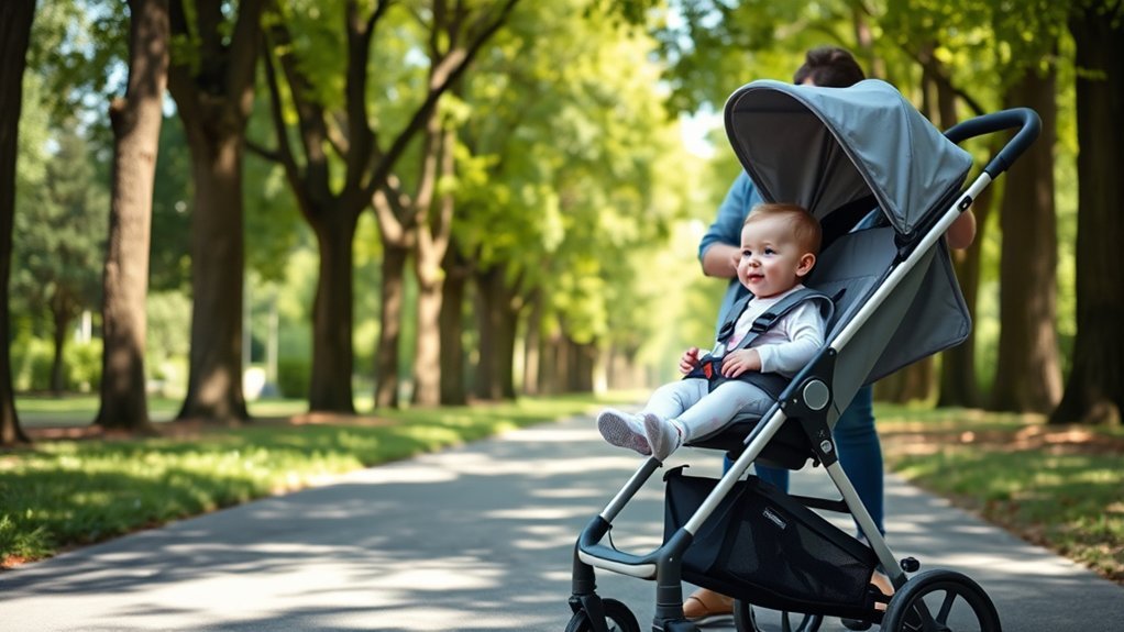 stroller safety ride tips