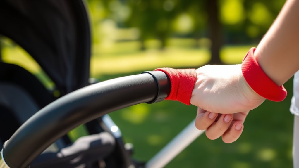 stroller safety wrist strap