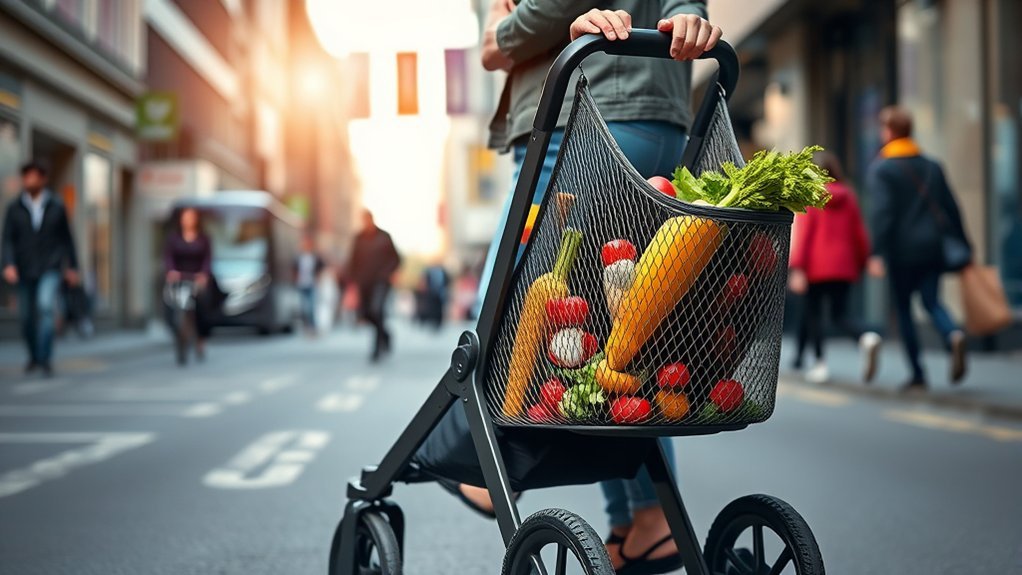 stroller shopping trip tips