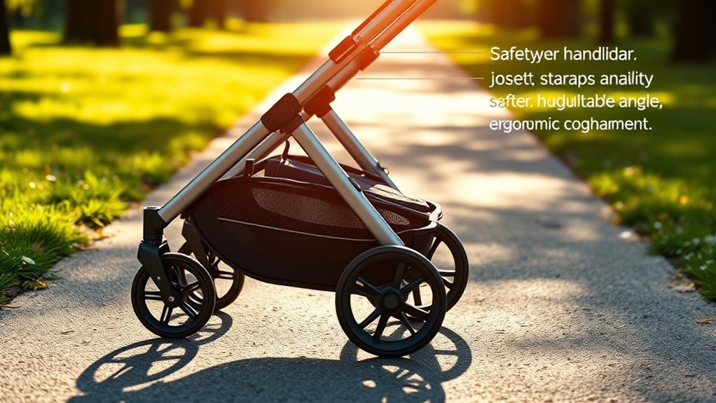 stroller stability design features