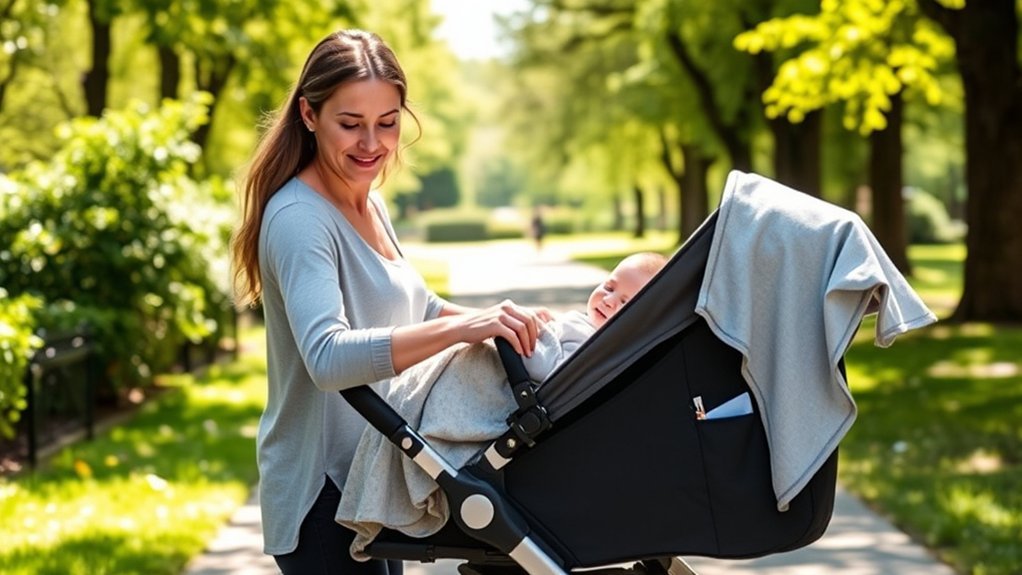 stroller tips for reflux