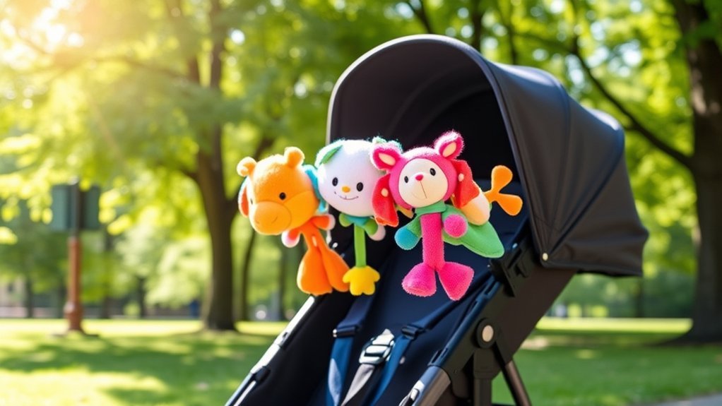 stroller toy bar safety