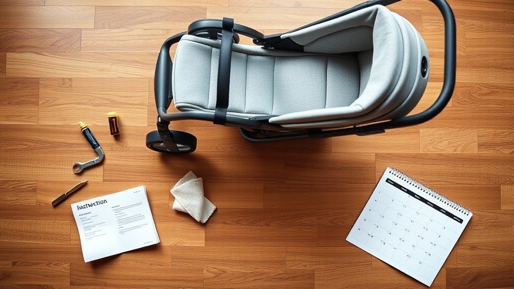 stroller upkeep and care