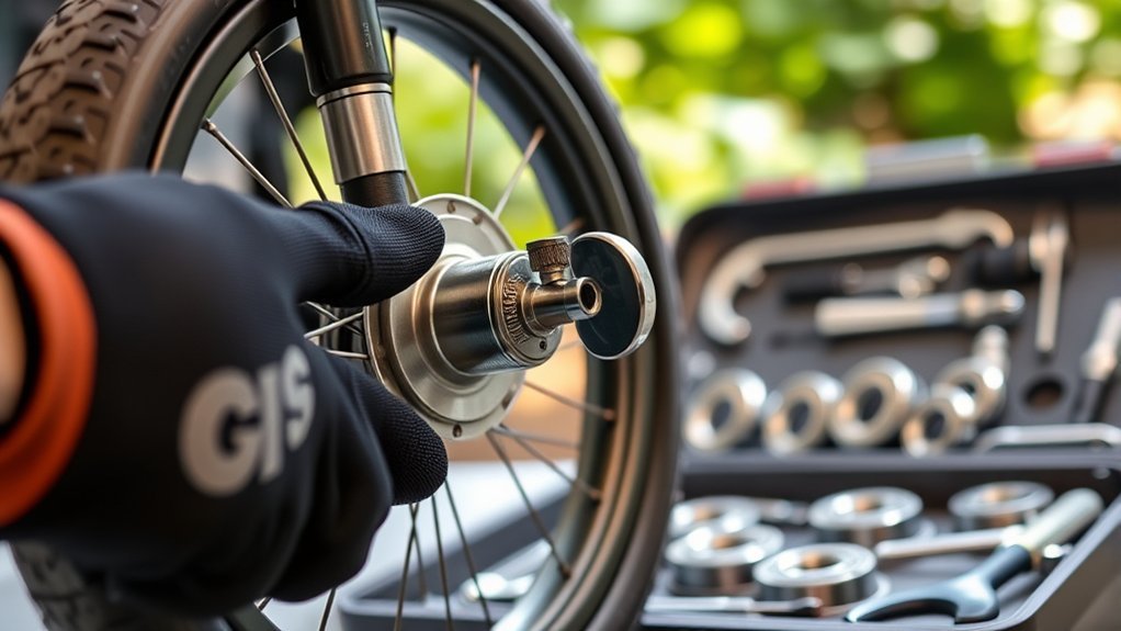 stroller wheel bearing replacement