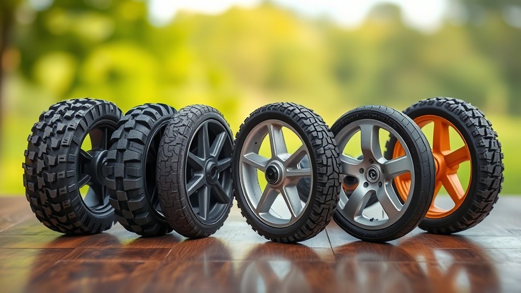 stroller wheel types explained