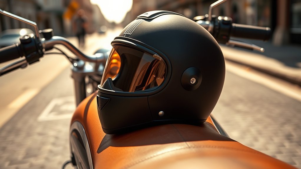 stylish and safe helmet