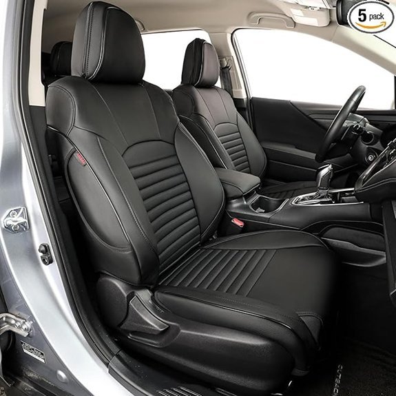 EKR Leather Car Seat Covers for Subaru Outback