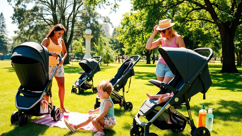 summer outing stroller essentials