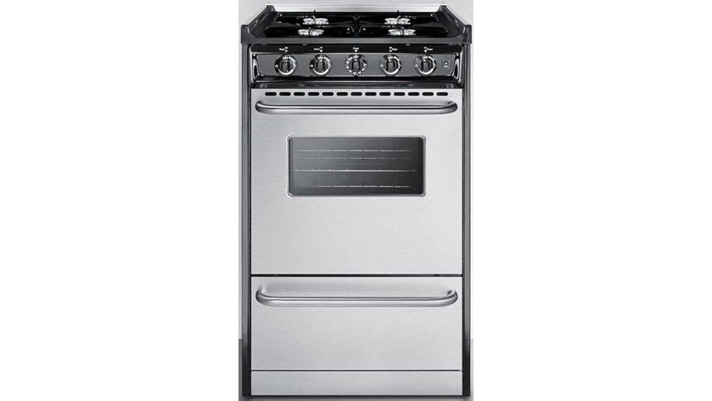 summit appliance gas range