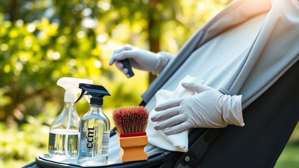 sunscreen stain cleaning solution