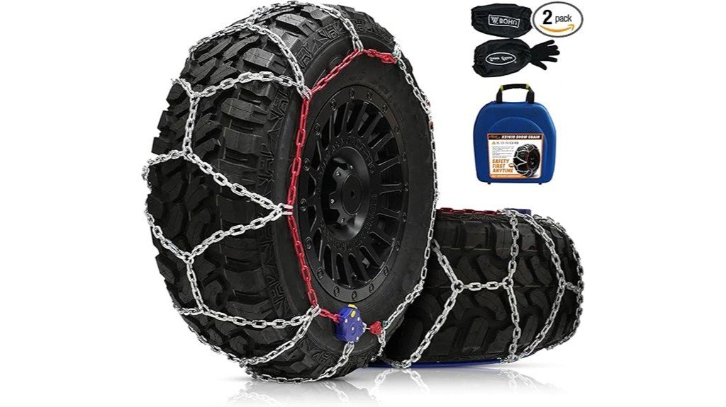 suv and pickup tire chains