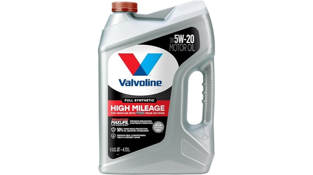 synthetic high mileage oil