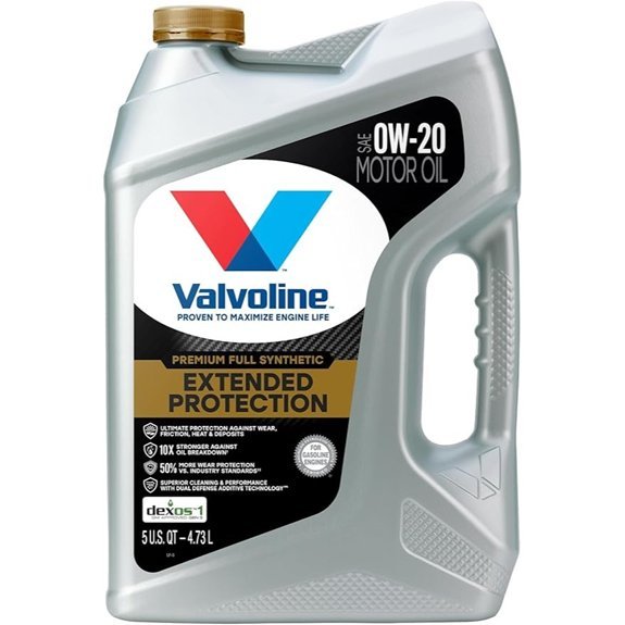Valvoline Extended Protection Full Synthetic 0W-20 Motor Oil 5 Quart