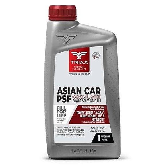 TRIAX PSF Full Synthetic Power Steering Fluid (1 Qt)
