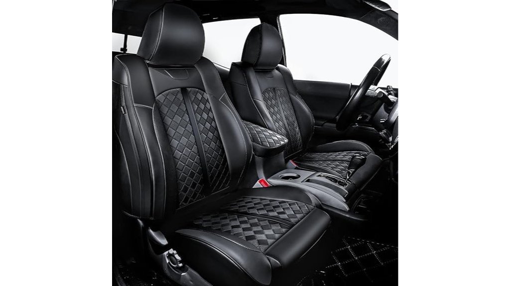 tacoma armrest seat covers